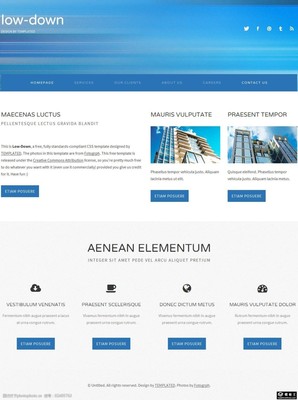 藍色科技網頁設計的魅力與應用